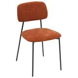 Stuhl Lara Braun, stapelbar