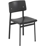 Muuto Loft Stuhl, schwarz