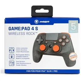 Snakebyte Game:Pad 4 S Wireless Rock grau/orange