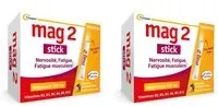 Mag 2 Stick Nervosité, Fatigue, Fatigue Musculaire Poudre orodispersible Sachet(S) 2x30 pc(s)