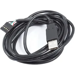 Aqua Computer 53210, 2 m, USB A, Schwarz