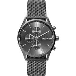 Skagen Chronograph Edelstahl One Size Herren 