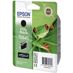 Original Epson Tinten Patrone T0541 foto-schwarz für Stylus Photo 1800 800