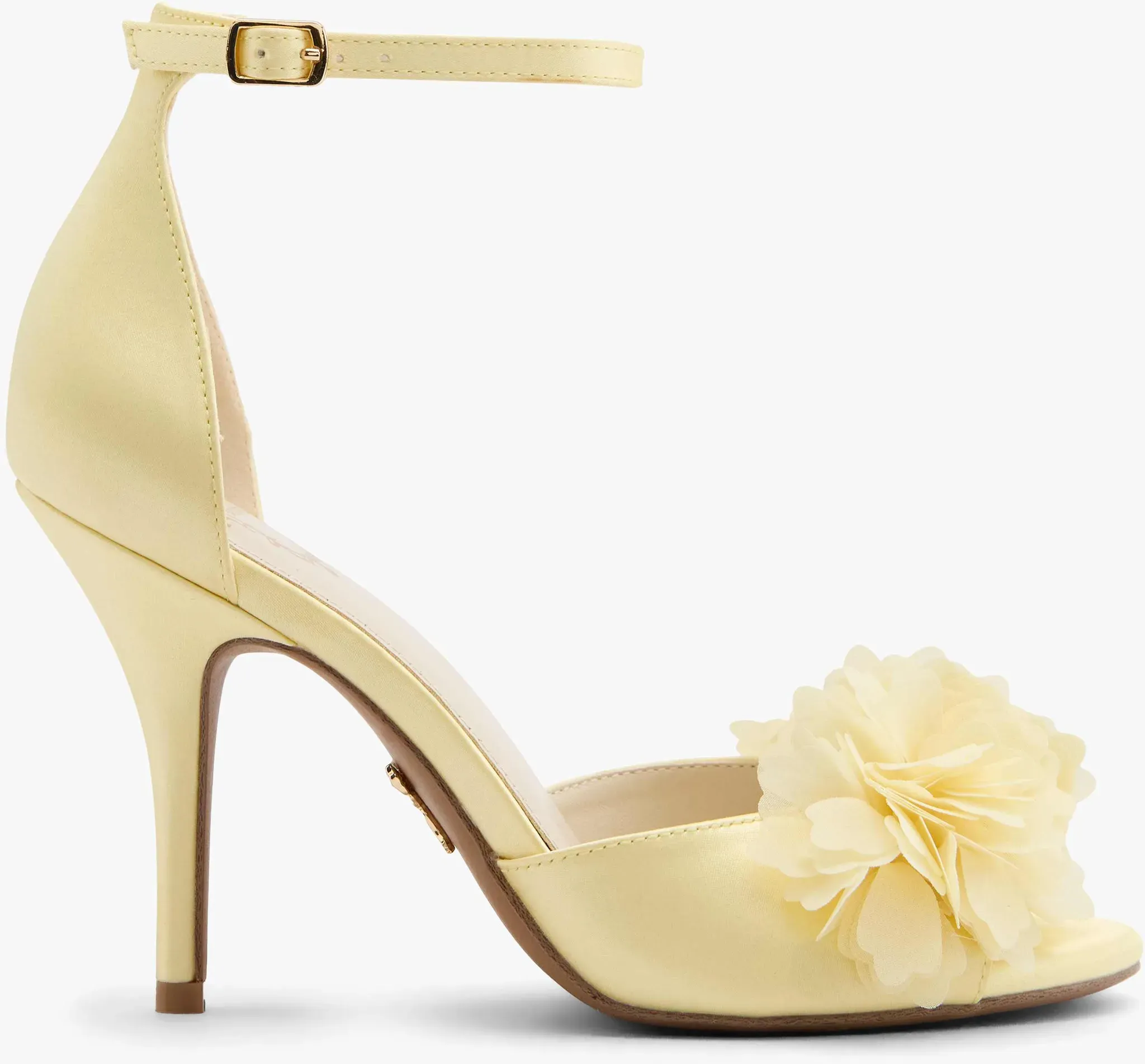 Bridgerton  Sandalette Gelb, Damen, Größe: 39, Material: Satin/Synthetik - Bridgerton  Sandalette Gelb, Damen, Größe: 39, Material: Satin/Synthetik - woman - Gelb