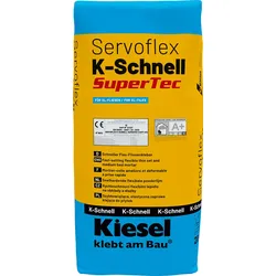 Kiesel - Servoflex K-Schnell Supertec grau, 20 kg, für XL-Fliesen