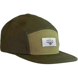 Merlin Dales 5 Panel Kappe, grün für Männer