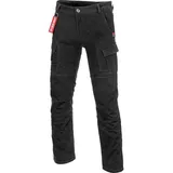 BÜSE Fargo Motorrad Textilhose, schwarz, 50