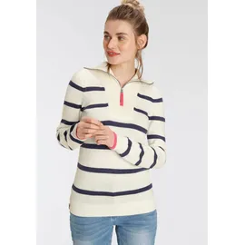 KangaROOS Troyer in wollweiß-blau | Gr.: 32/34