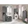 WELLTIME Avena Waschmaschinenumbauschrank 63 x 187 x 24 cm Grau