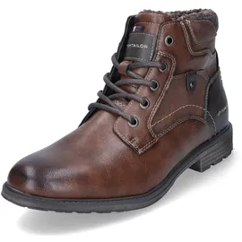 Tom Tailor Schnürstiefel in braun 40