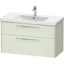 Duravit D-Code Waschtischunterschrank DC4673010HH0000, Griff, Chrom, Blassgrün Matt,