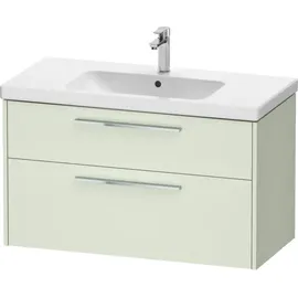 Duravit D-Code Waschtischunterschrank DC4673010HH0000, Griff, Chrom, Blassgrün Matt,