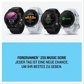 Garmin Forerunner 255 Music 46 mm schwarz