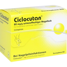Dermapharm CICLOCUTAN 80 mg/g wirkstoffhaltiger Nagellack 3 g