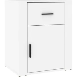 vidaXL Nachtschrank NA 50 x 36 x 60 cm Weiß