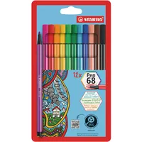 Stabilo Pen 68 Kartonetui St. 12