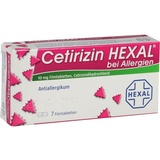 Hexal Cetirizin bei Allergien Filmtabletten 7 St.