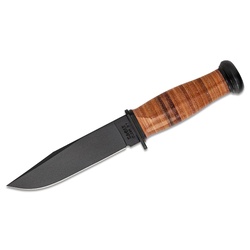 KA-BAR KB-2225 Mark 1 Fighting/Utility Knife Handle from Leather