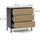 Vicco Eliza 80 x 81,2 cm Honigeiche/Anthrazit
