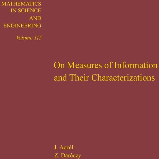 On Measures of Information and Their Characterizations