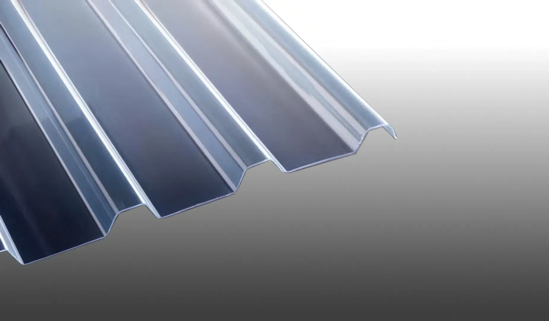 Polycarbonat Wellplatten, 1 mm 138/20 - Glasklare 1135 x 1000 - 7000 mm Lichtplatten, schlagfeste Dachplatten, robuste Kunststoffplatten für Carports