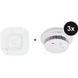 Homematic IP Starter Set mit 3 Rauchwarnmeldern - mit Access Point 2