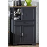 Innostyle Highboard Jasmin Lack Grau Graphit