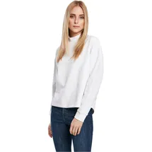 URBAN CLASSICS Oversized High Neck Crew Sweatshirt White M