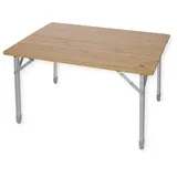 Holiday Travel Campingtisch, 80x60cm, Bambus