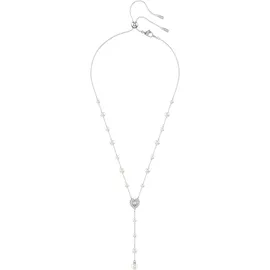 Swarovski Ariana Grande x Swarovski Y-Halskette Silber/Weiß