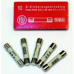Siba G-Sicherung GZ 16AF500V 6,3x32mm
