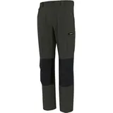 PARKSIDE® Herren Arbeitsbundhose Cargo (Dunkelgrün, 56)