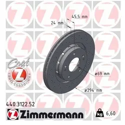 ZIMMERMANN Bremsscheibe SPORT Z