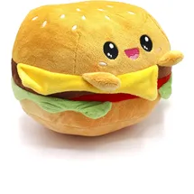 Joy Toy Yummis Patty Burger 20 cm Beige