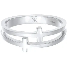 KUZZOI Ring Herren Kreuz Double 925