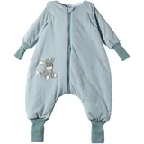 Sterntaler Schlafsack mit Beinen und abnehmbaren Ärmeln 92/98 Esel Emmi