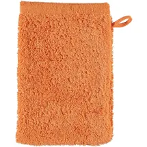CAWÖ Life Style Uni 7007 Waschhandschuh 16 x 22 cm mandarine