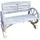 Hti-Living Sommerset 115 x 66 x 61 cm Weiß