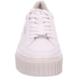 s.Oliver Damen Plateau Sneaker Platform Vegan, Weiß (White), 41