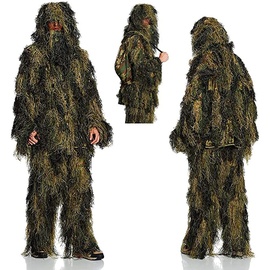 Mil-Tec Ghillie Suit Anti Fire 4-teilig, Größe:XL