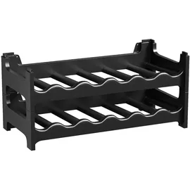 ARTECSIS Weinregal 12 Flaschen Schwarz