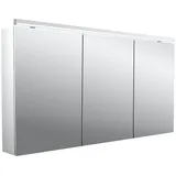 Emco pure 2 Classic LED-Lichtspiegelschrank 140cm, mit LED-Aufsatzleuchte, 3 Türen, 979705506