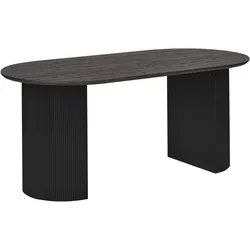 Esstisch SAVORY Schwarz 180 cm 90 cm