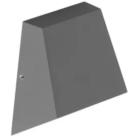 Brumberg LED-Wandanbauleuchte 1 grau/Aluminium/Glas/Kunststoff
