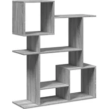 vidaXL Bücherregal 92 x 29 x 112 cm Grau