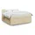 vidaXL Boxspringbett 180 x 200 cm Creme