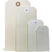 TransPak Anhänge-Etiketten, 80 x 160 mm, 190 g/m2, altweiß,