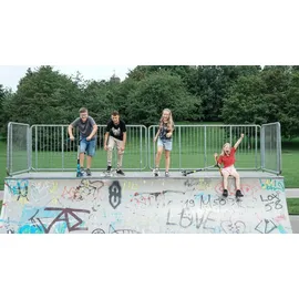 GLOBBER Alu Stuntscooter blau