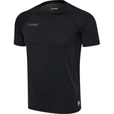 hummel First Performance Jersey S/S Short Sleeve, Black, XL