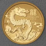 Perth Mint 1/4 Unze Gold Lunar III Drache 2024